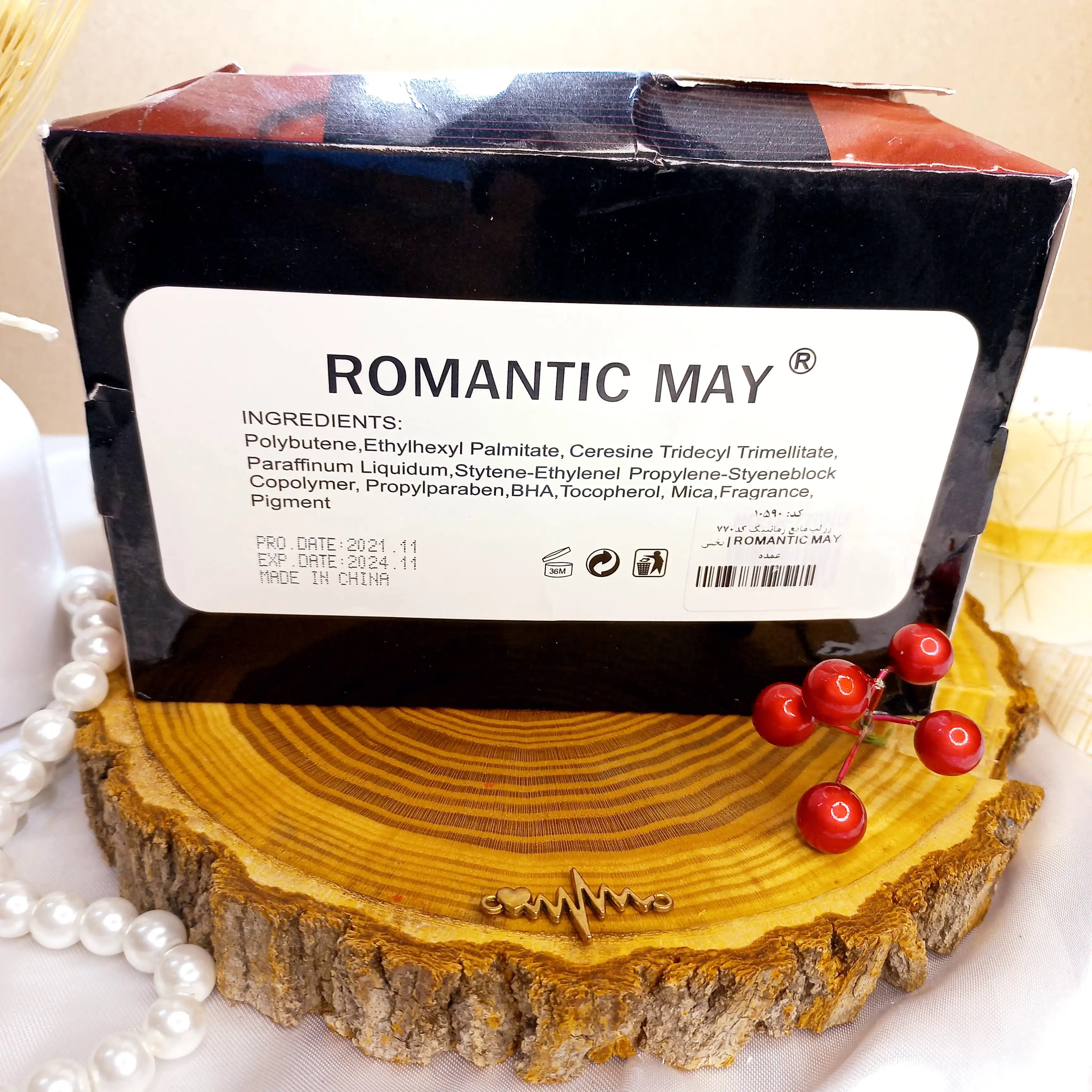 رژ لب مایع رمانتیک کد770 ROMANTIC MAY |