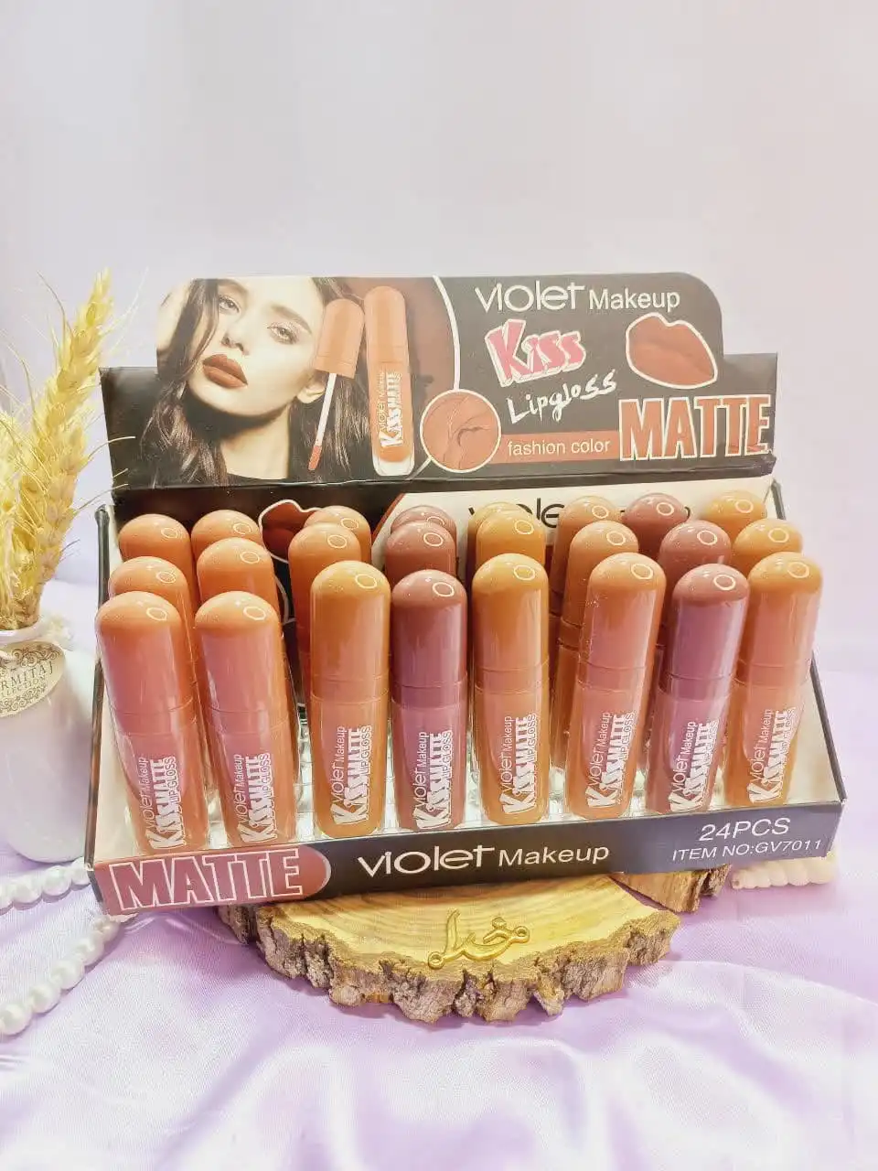 رژ لب مایع پرطرفدار ویولت VIOLET MAKEUP کد GV7011