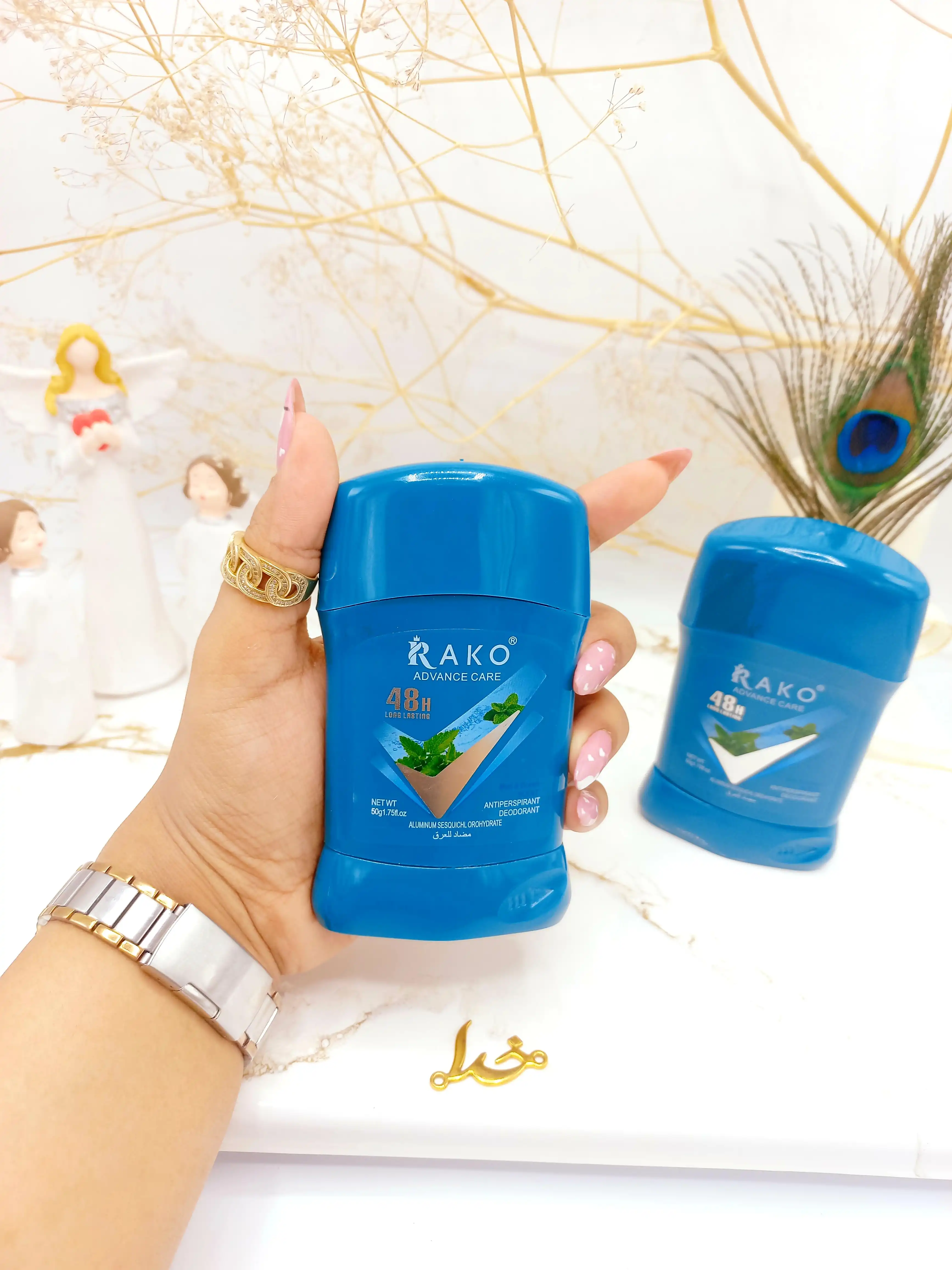 مام رولی زیر بغل رایحه یخی نعنا 48 ساعته ضدتعریق راکو RAKO اصلی کد RK1125