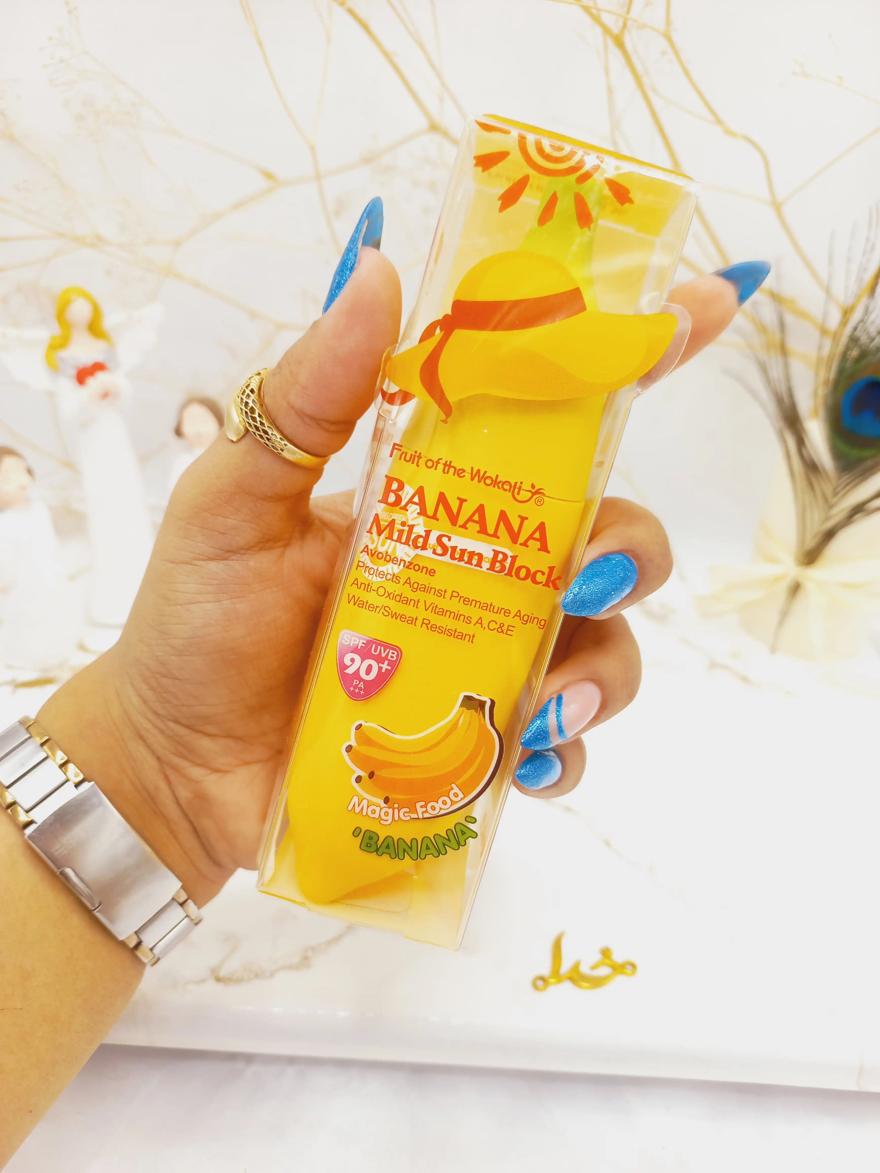 ضد آفتاب SPF90 مدل موز حجم 80 میل وکالی کد WKL328