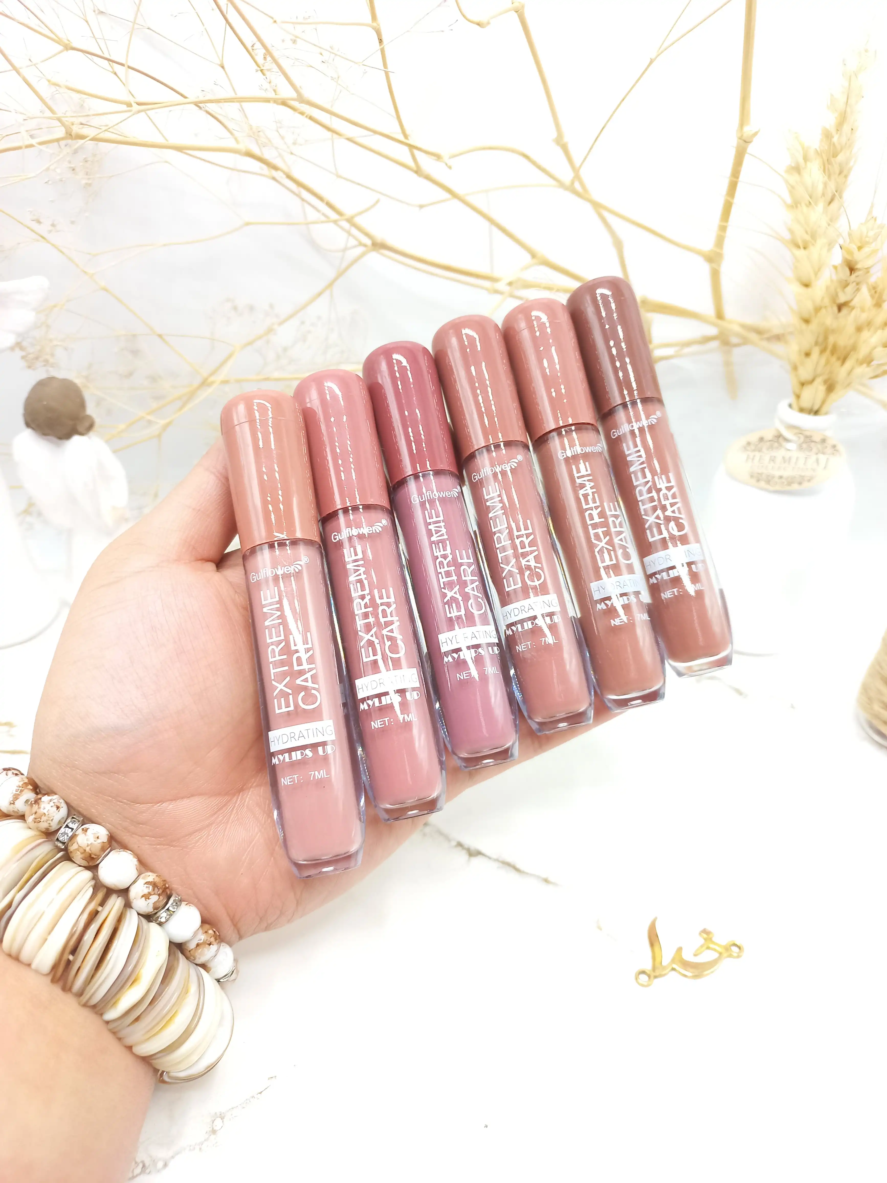 پک 6 تایی رژ لب مایع مخملی ضد آب EXTREME کد GP046