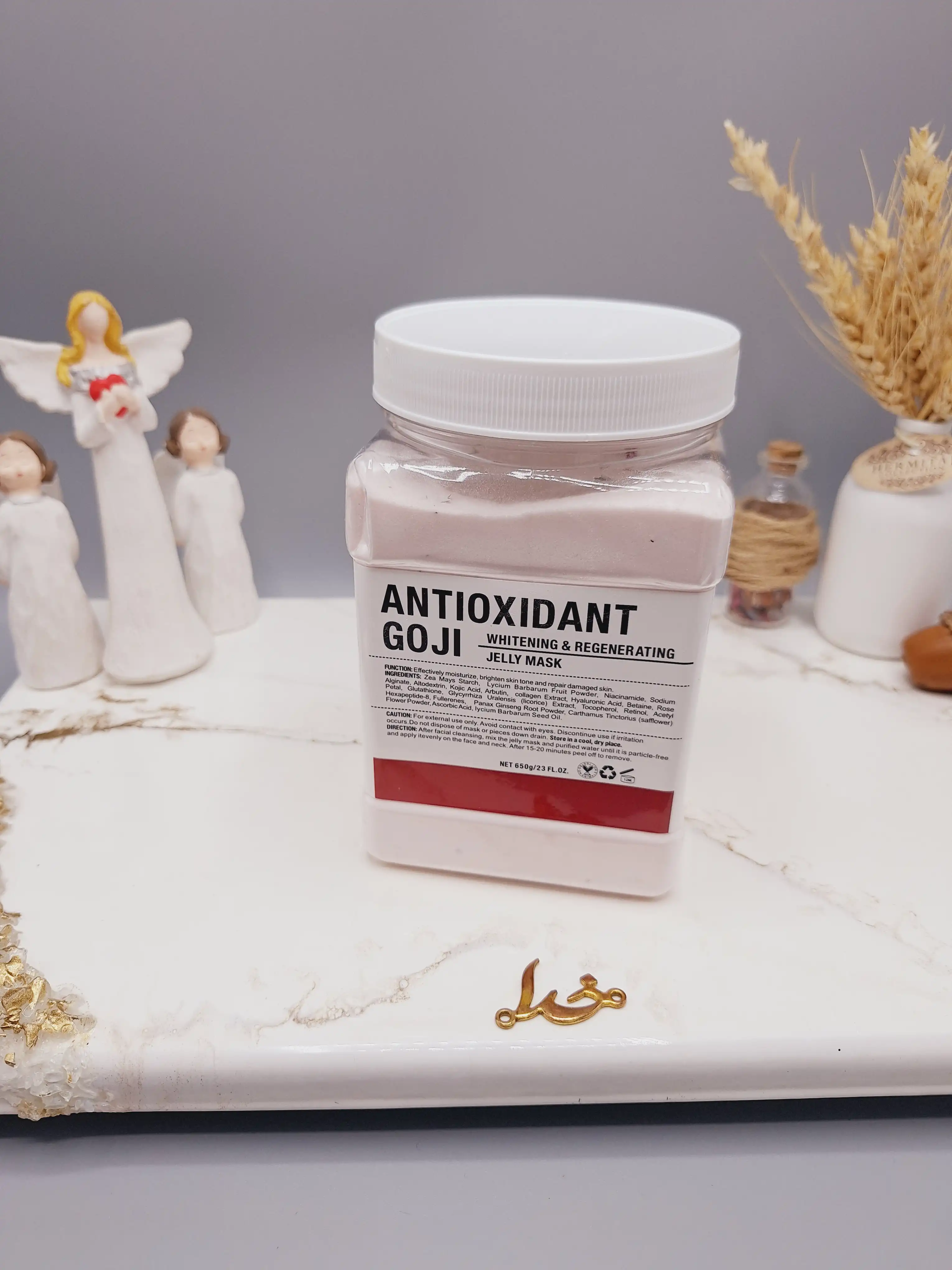 ماسک هیدروژلی آنتی اکسیدان گوجه 650 گرمی ANTIOXIDANT GOJI ساخت چین