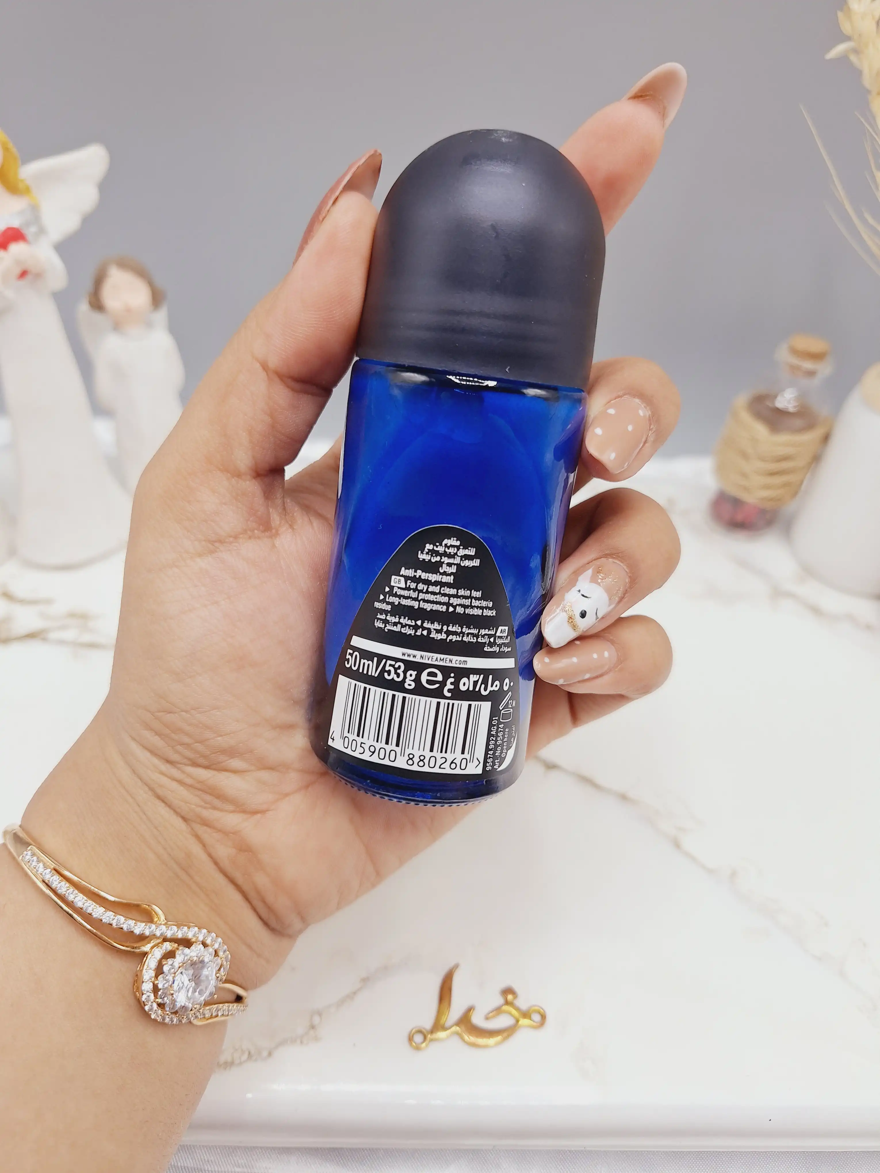 مام رولی مردانه ضدتعریق 48 ساعته برند نیوا اصلی NIVEA DEEP کد 0260