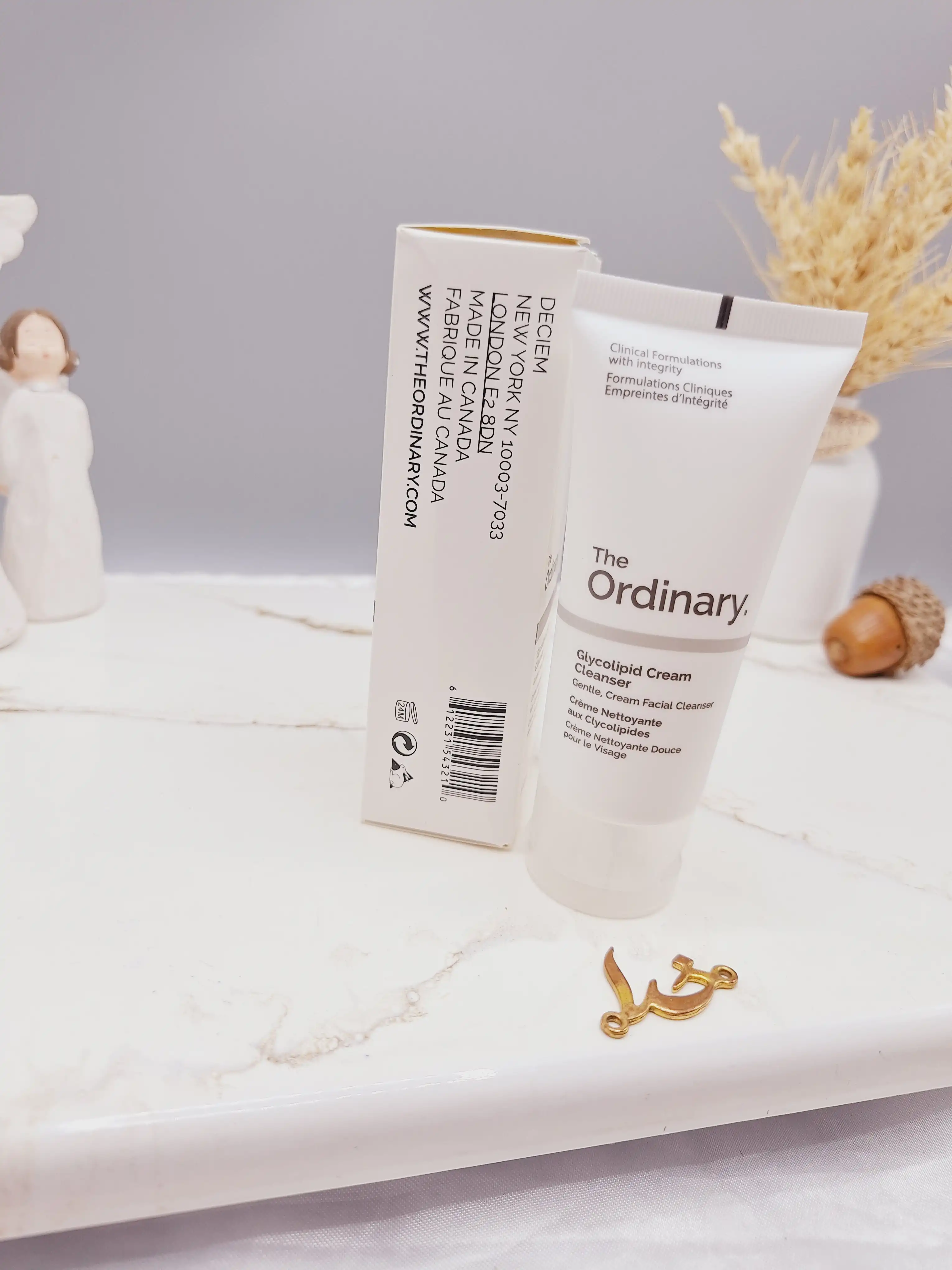 پاک کننده ی صورت کرمی گلیکولیپید اوردینری 150میل|The ordinary Glycolipid cream facial cleanser150ml کد 43210