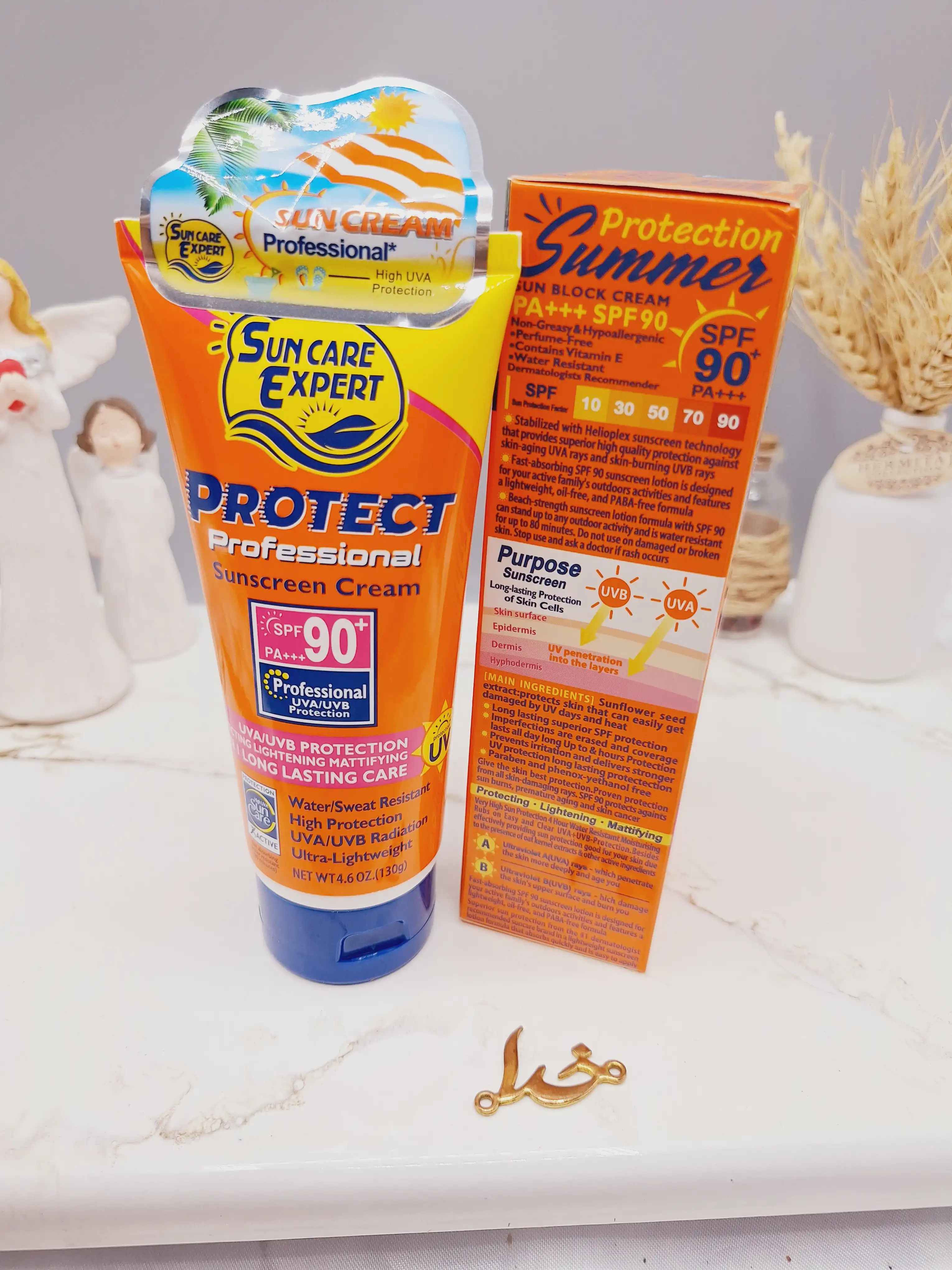 کرم ضدافتاب SPF90 ضدآب وضد تعریق برندوکالی Wokali کدHA3057