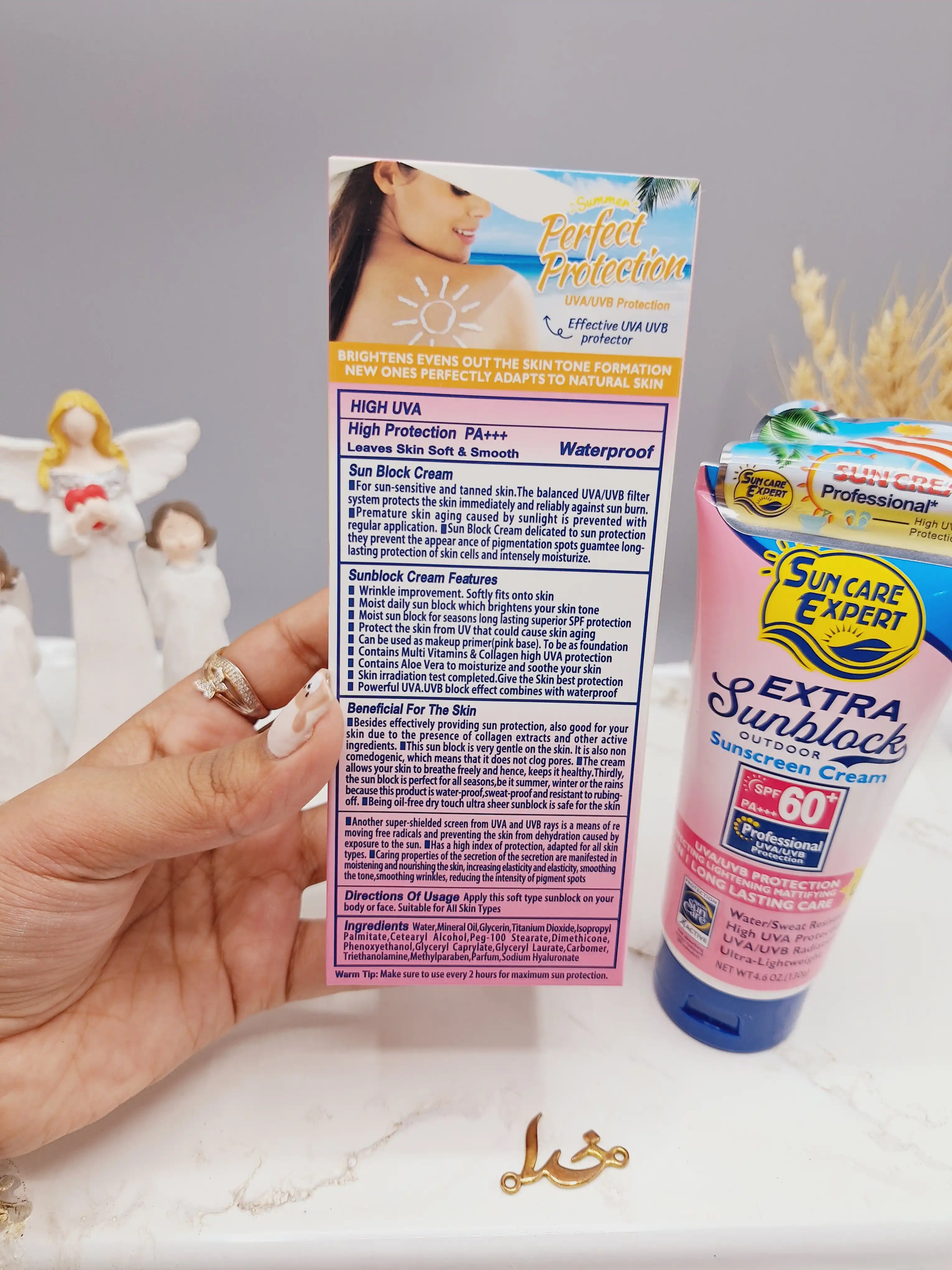 کرم ضدآفتاب SPF60 ضدآب وضدتعریق برند وکالی Wokali کدHA-3055