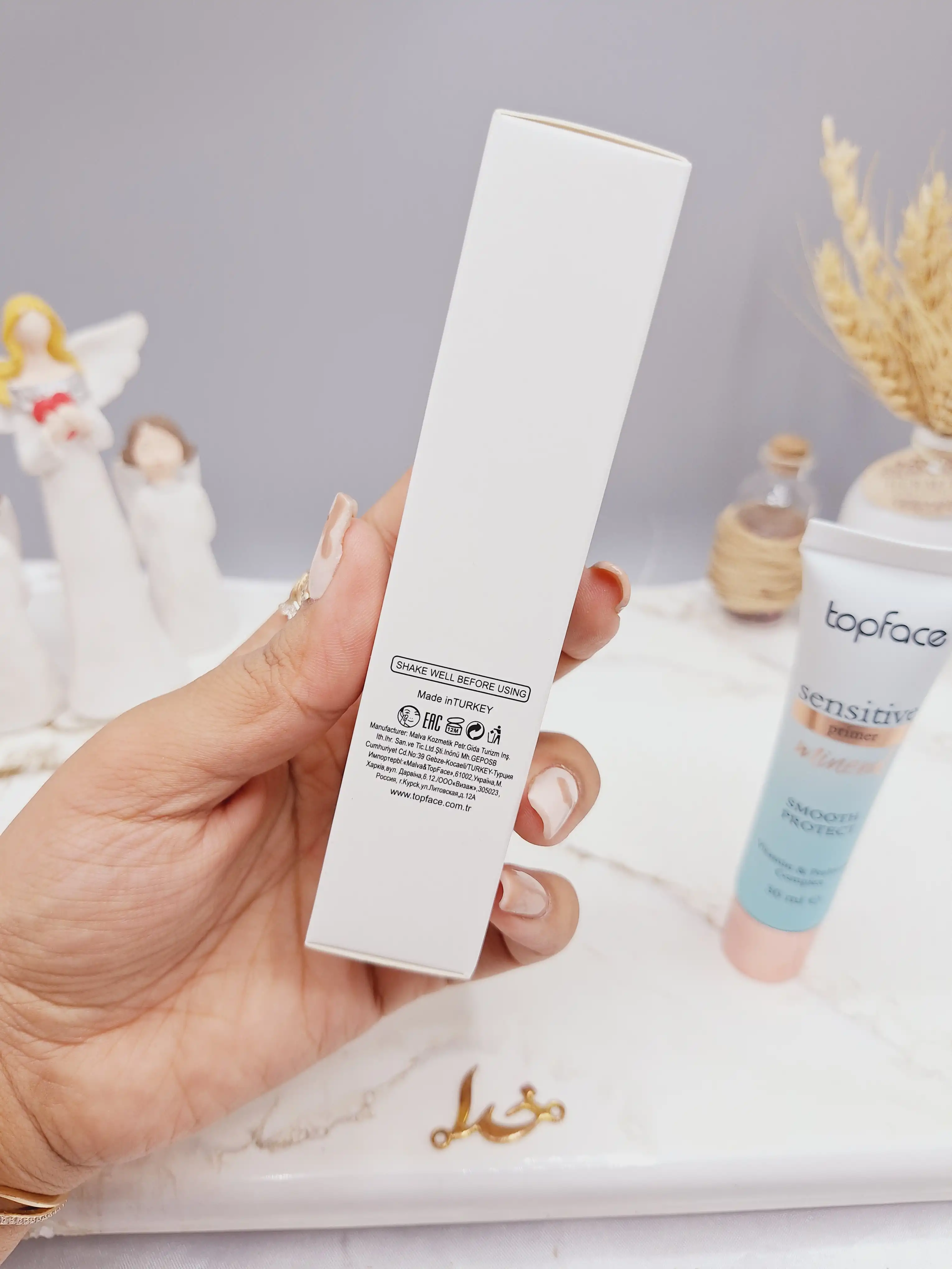 پرایمر رنگی مناسب پوست حساس جوش و آکنه برند تاپ فیس topface کدT831