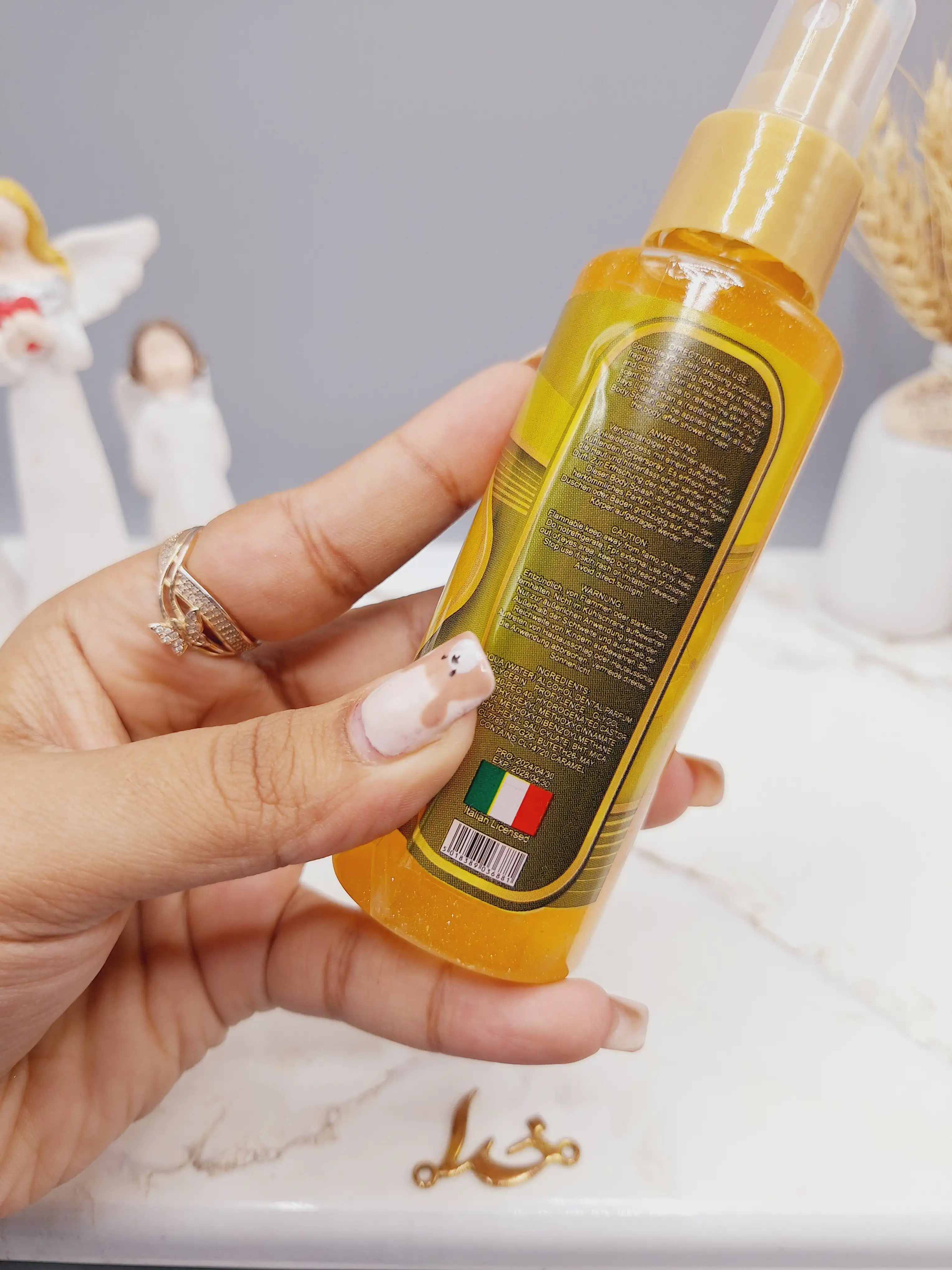بادی اسپلش شاین دار ادکلنی سایز کوچک ونیز VENICE رایحه VERSACE