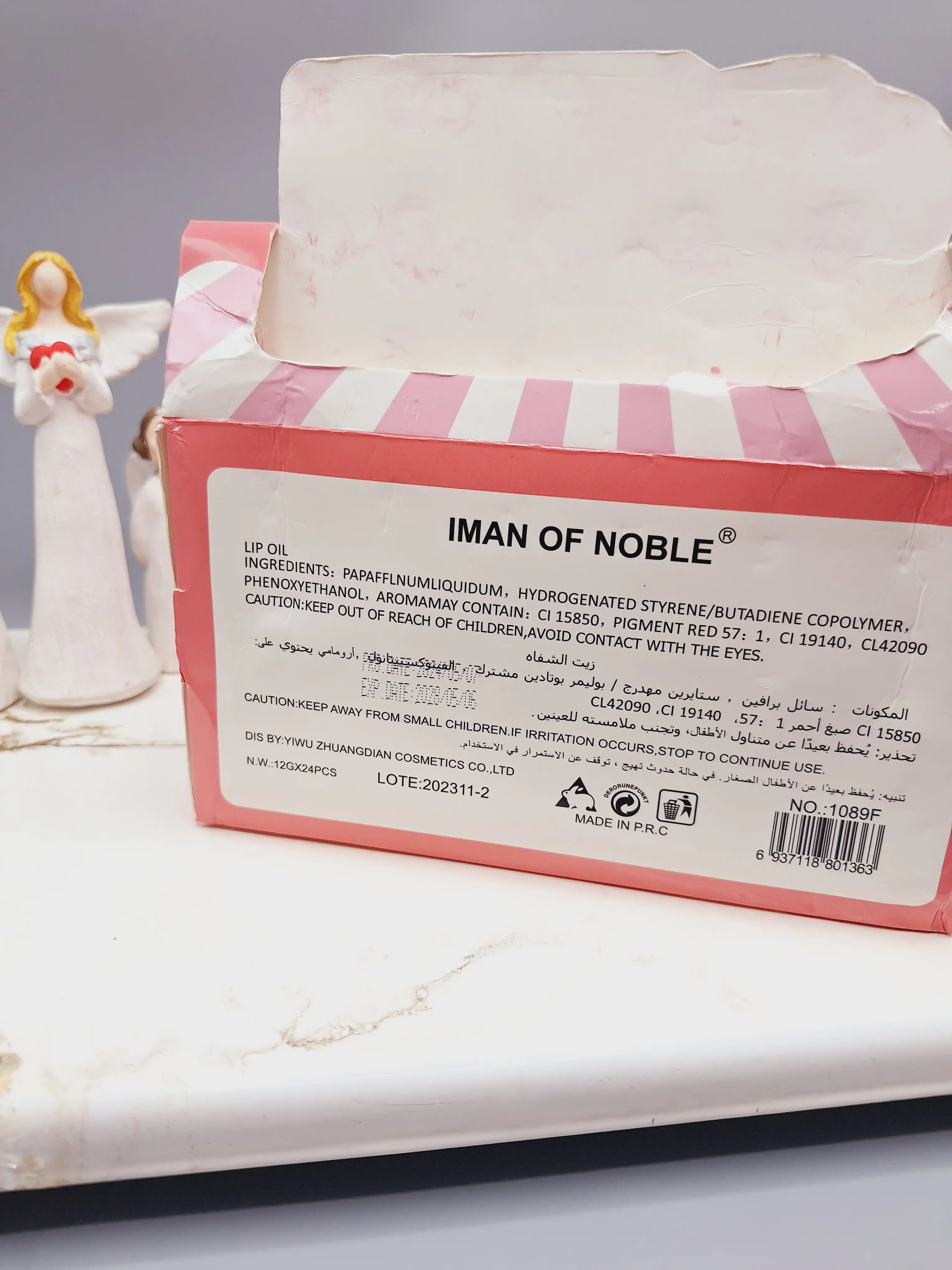 تینت لب طرح نوشابه ای برند IMAN OF NOBLE کد 1089F