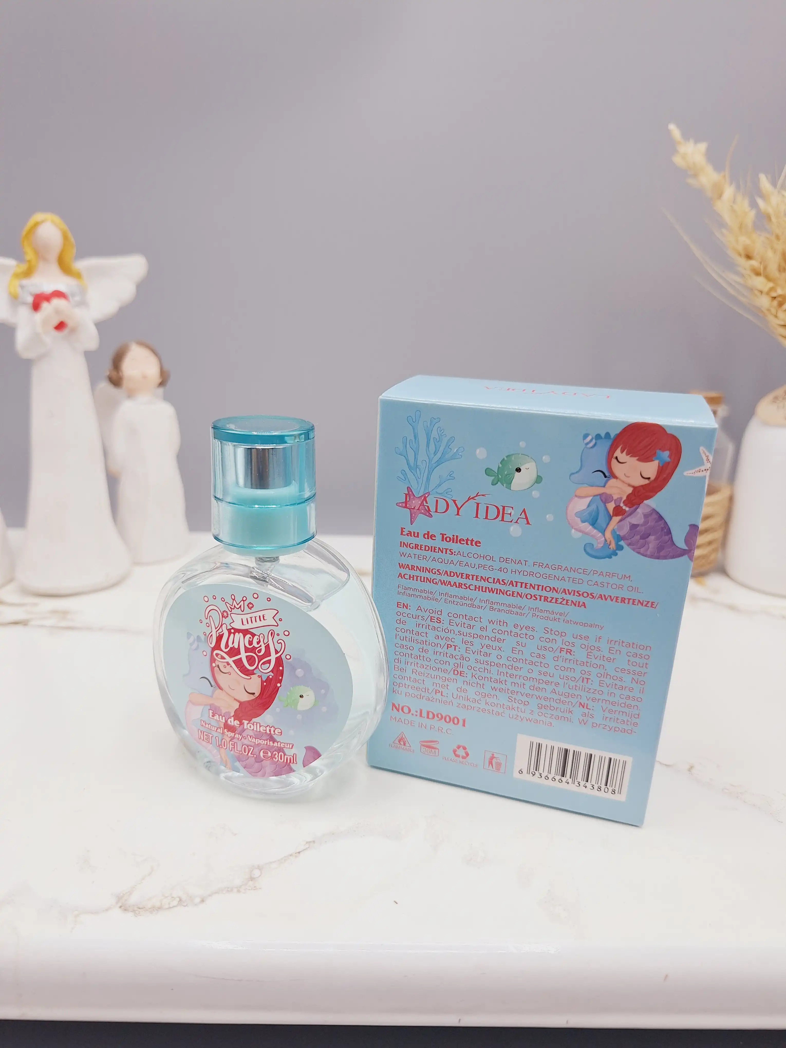 عطر شاد و جذاب پری دریایی برند LADY IDEA کد LD3808