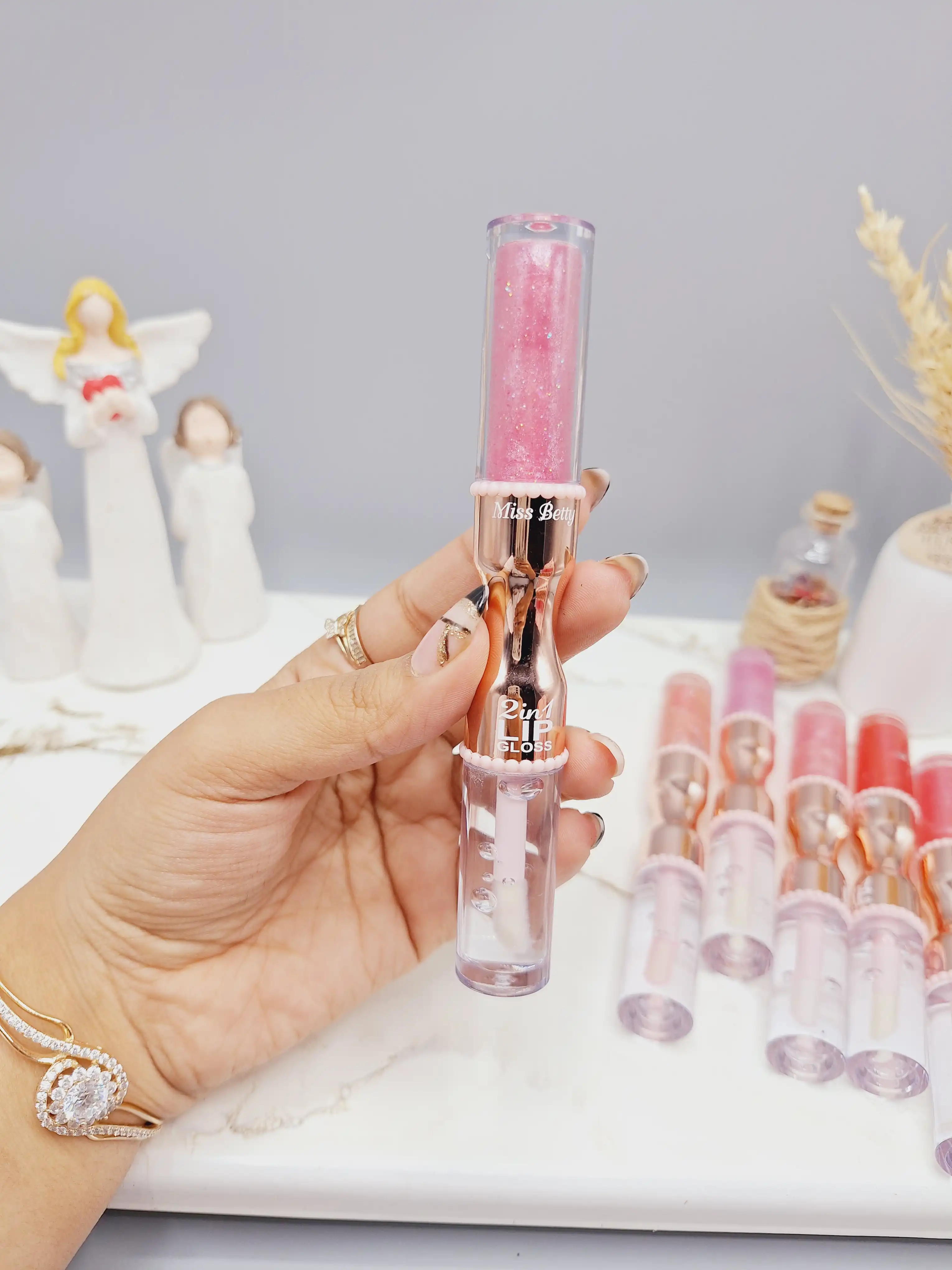 شاین لب و برق لب دو طرفه فانتزی Miss Betty کدL3827