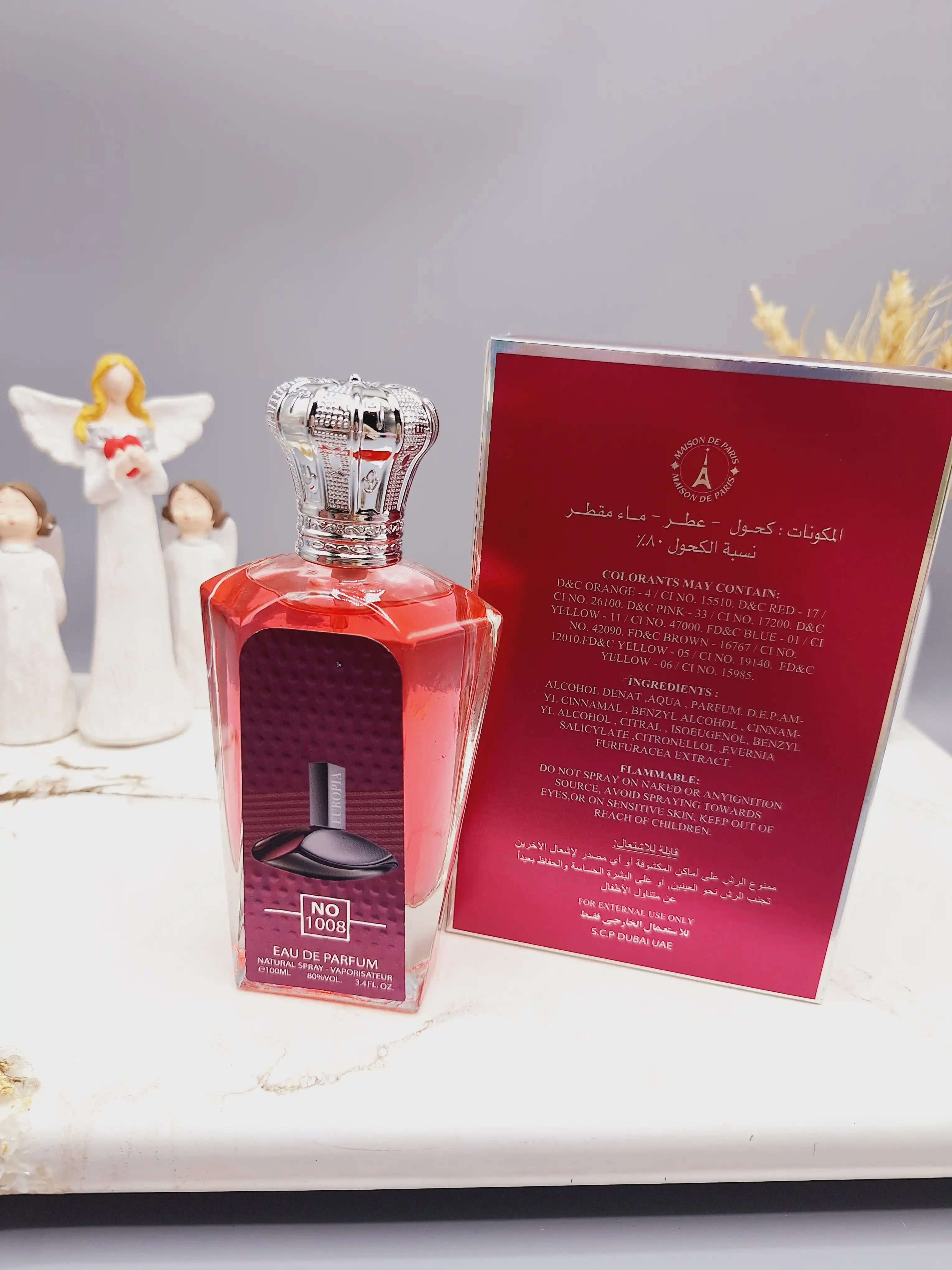 ادکلن زنانه خوشبو EAU DE PARFUM فوق العاده لاکچری کد 1008