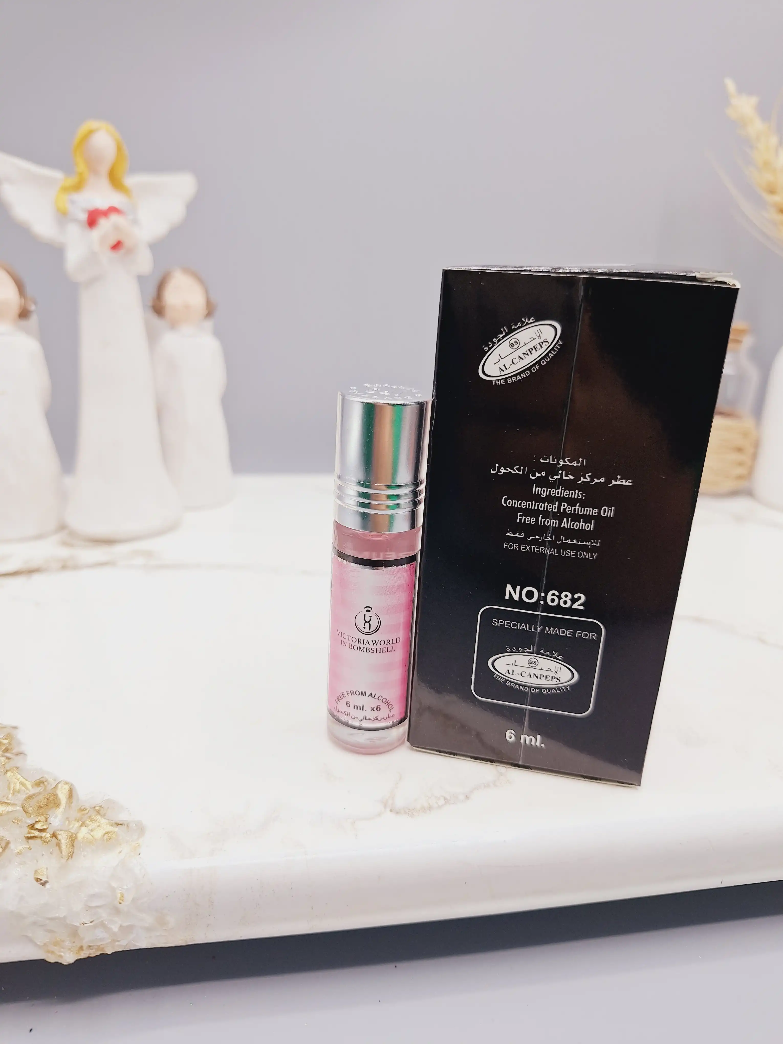 عطر 6 میل بدون الکل مدل VICTORIA WORLD IN BOMBSHELL زنانه کد 682