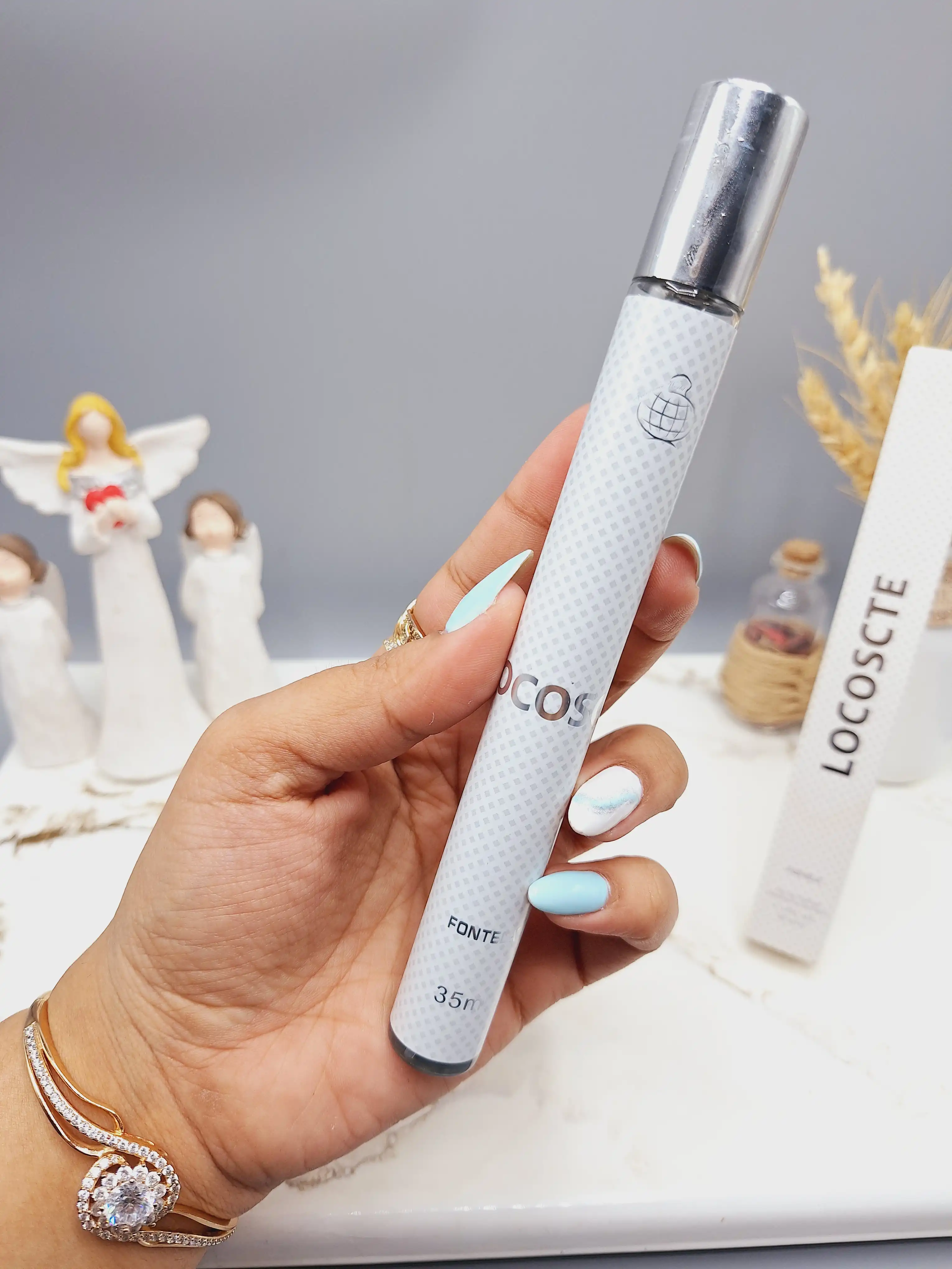 ادکلن زنانه استوانه ای 35 میل LOCOSCTE کد 9675