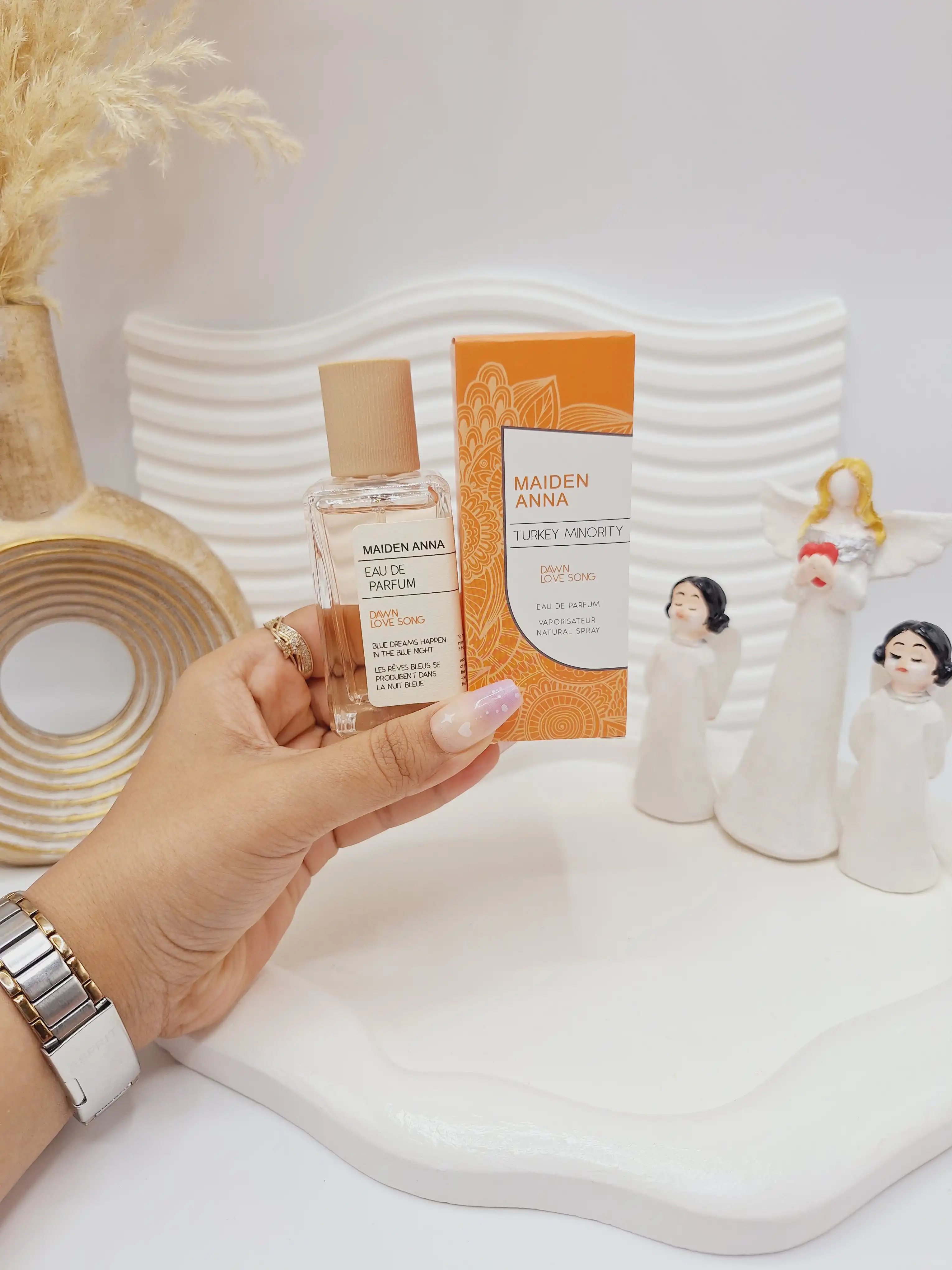 عطر بیکینی رایحه مشابه نارنگی (DAWN LOVE SONG) حجم 50 میل فوق العاده خوشبو با ماندگاری بالا ساخت ترکیه