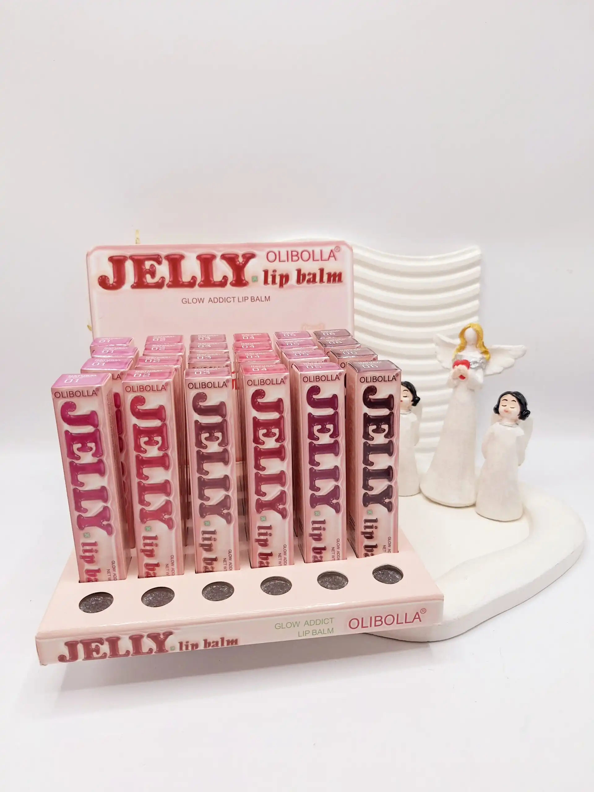 لیپ پلامیر ژله ای خیس JELLY برند OLIBOLLA کد 1735