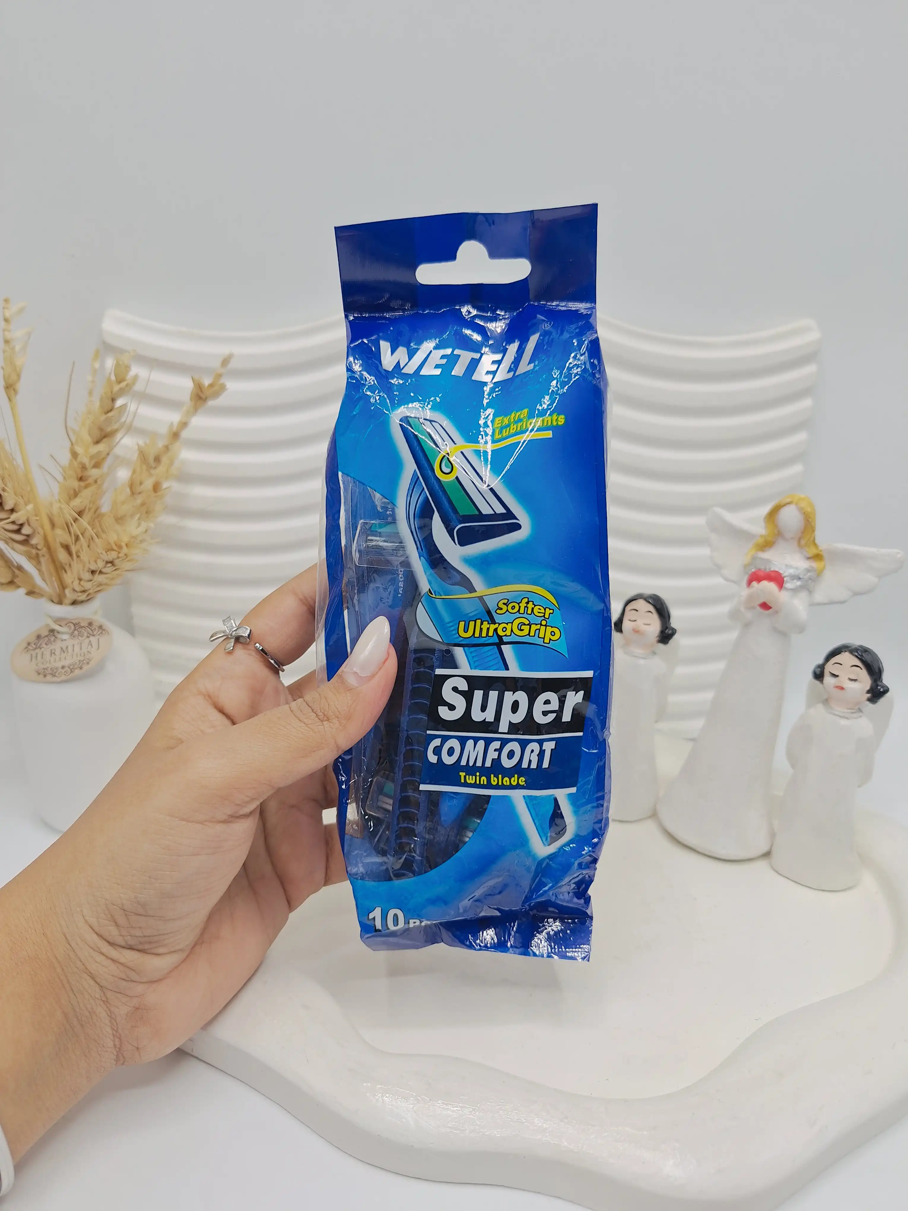 پک ژیلت مردانه 2 لبه بسته 10 عددی کد 1851