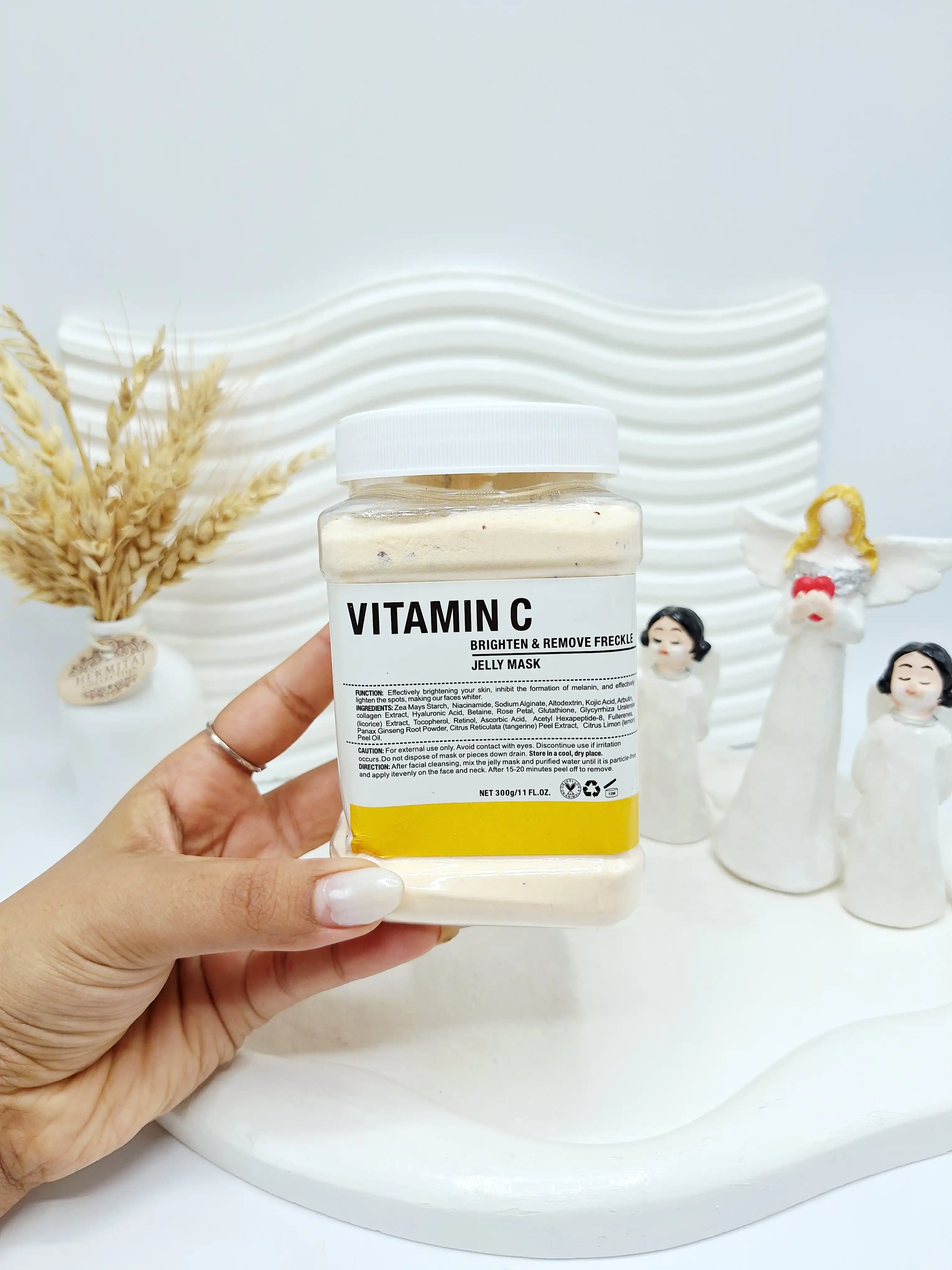 ماسک هیدروژلی پرتقال VITAMIN C دکتر مینایر 300 گرم