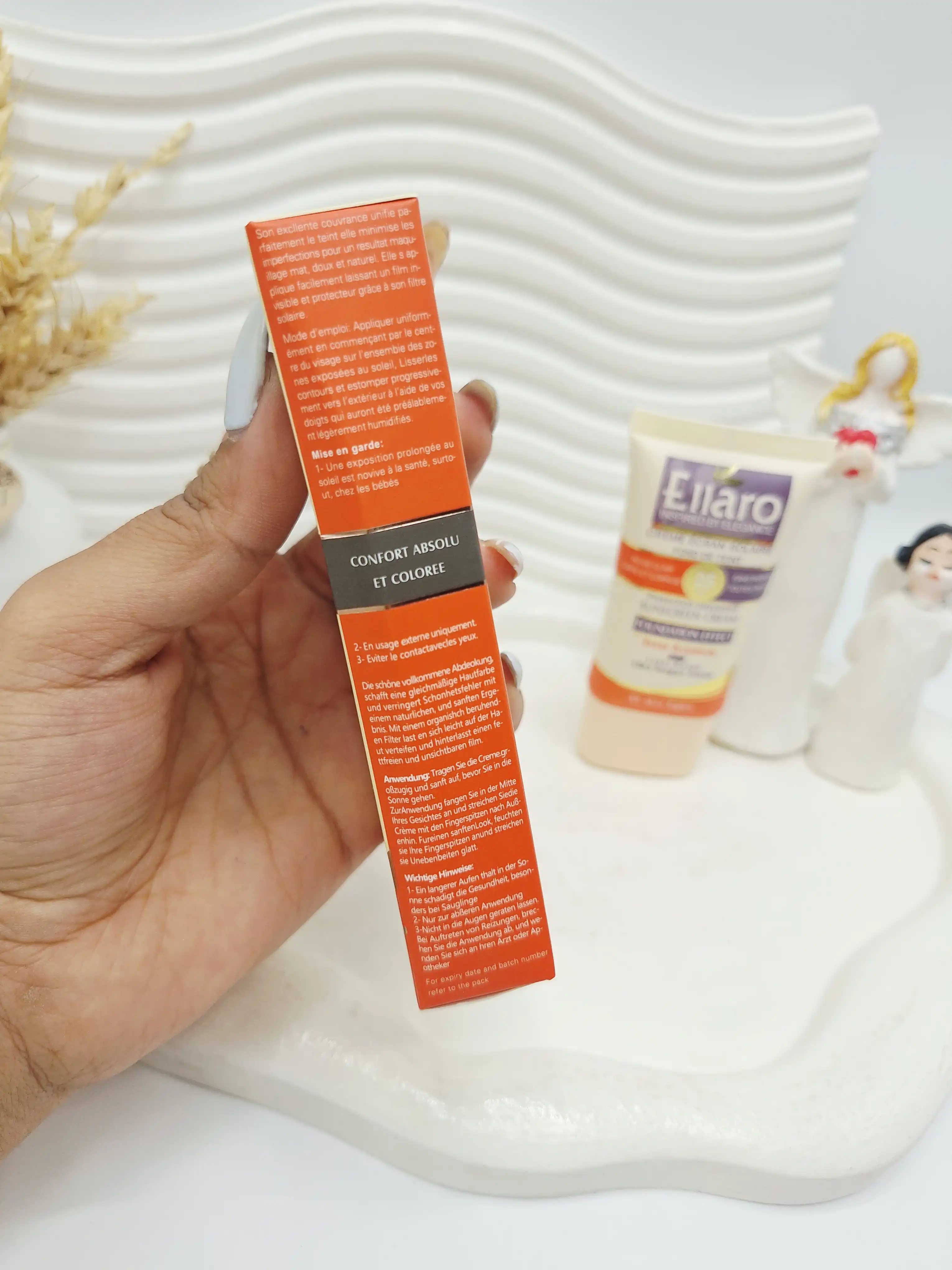 کرم ضد آفتاب پودری الارو SPF25 با پوشانندگی بالا
