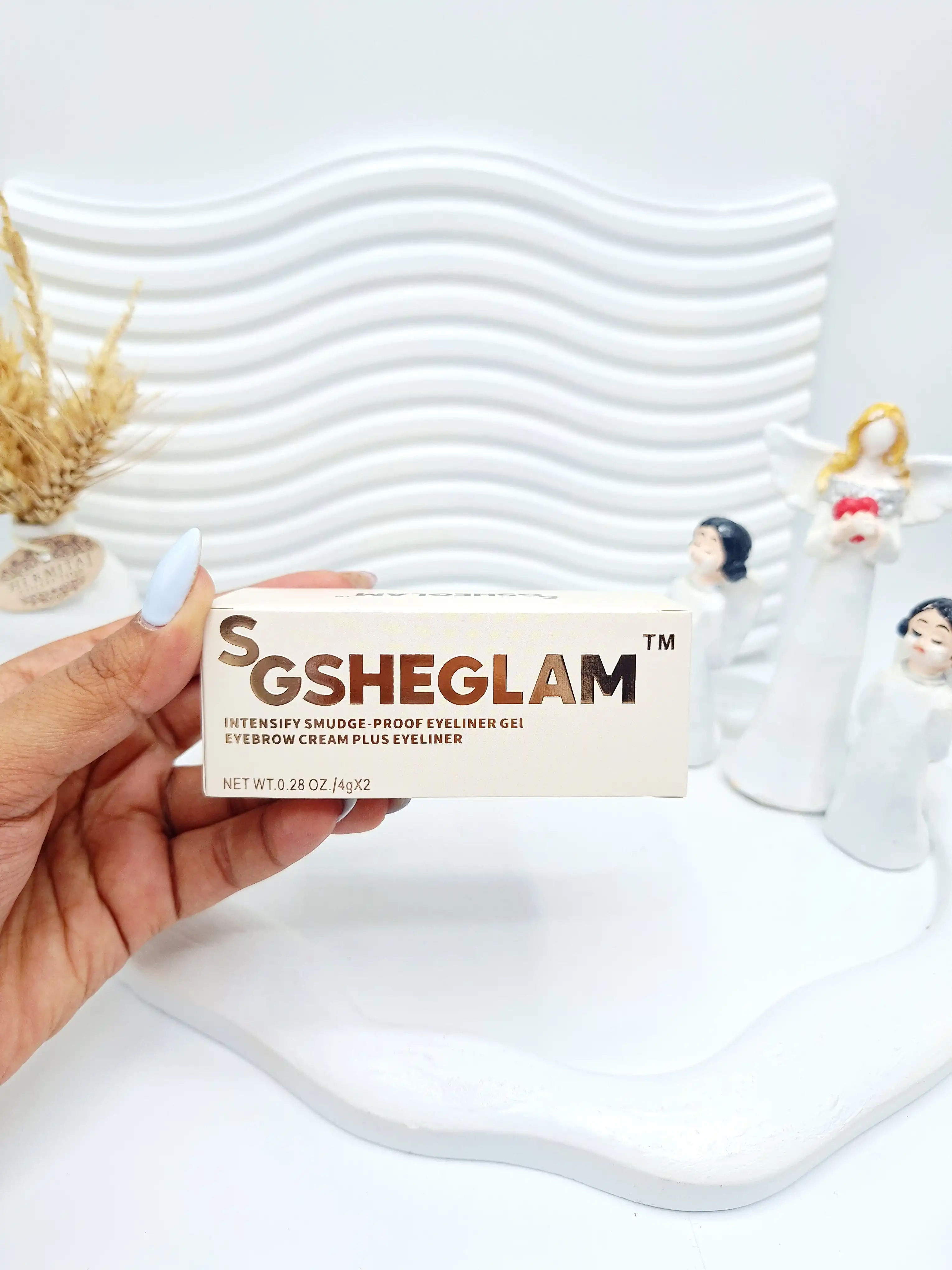 ست خط چشم ژلی و کرم ابرو اس جی شیگلم SG SHEGLAM دوکاره کد 1786